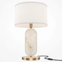 Настольная лампа декоративная Maytoni Marmo MOD099TL-01G