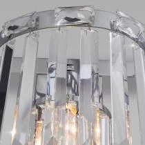 Накладной светильник Eurosvet Elegante 10130/1 хром/прозрачный хрусталь Strotskis