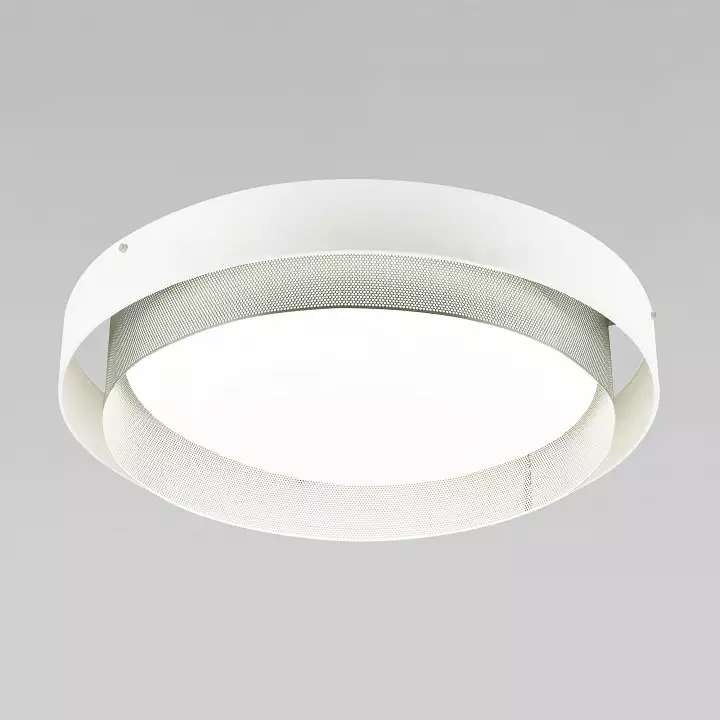 Накладной светильник Eurosvet Imperio 90287/1 белый/серебро Smart
