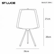 Настольная лампа декоративная ST-Luce Pandora SL6127.304.01