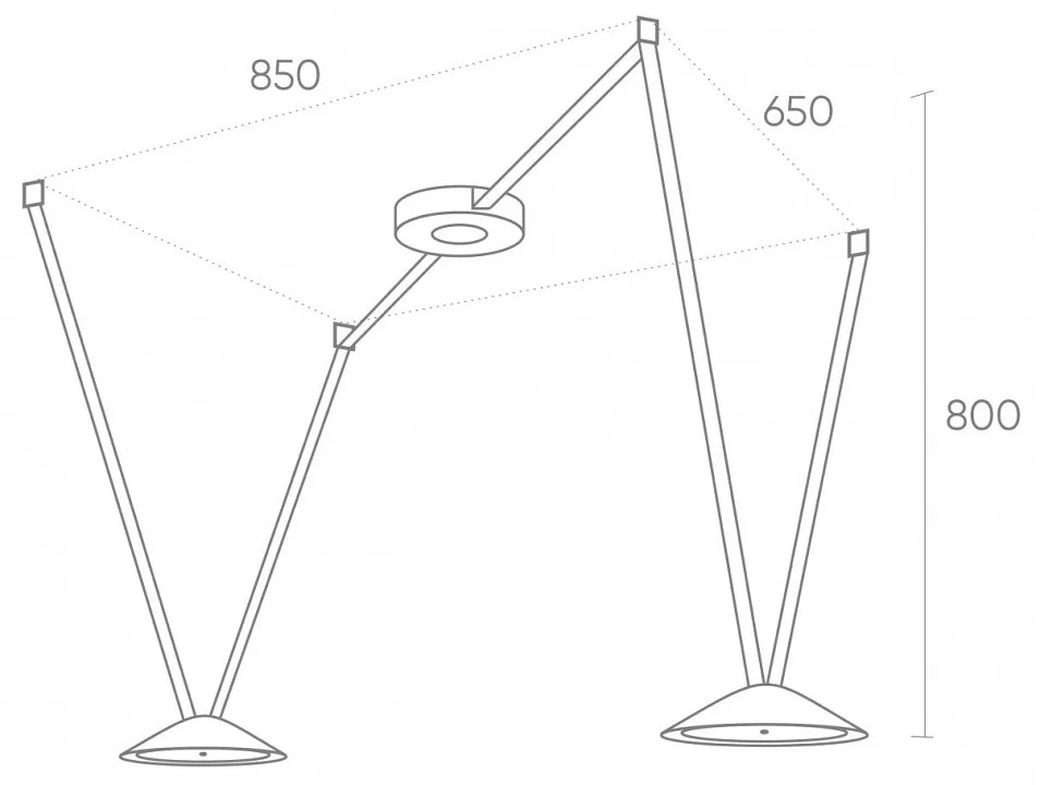 Комплект трековый Denkirs Belty SET DK55SET03-02-LG