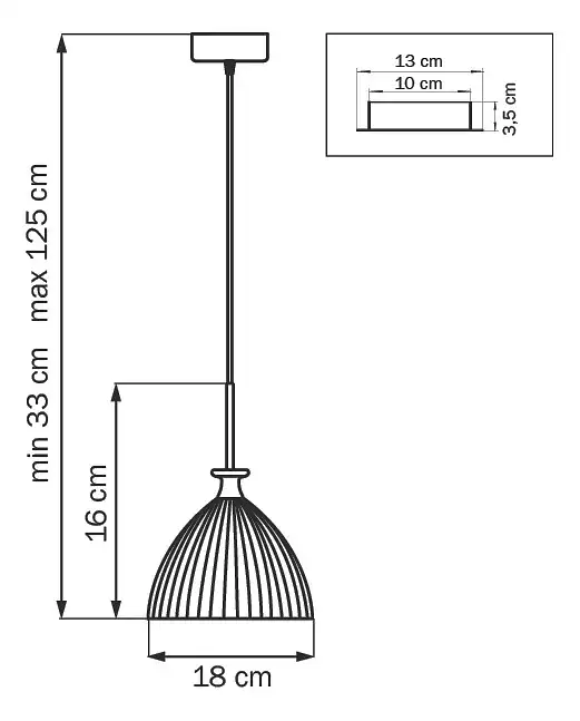 Подвесной светильник Lightstar Simple Light 810 810020